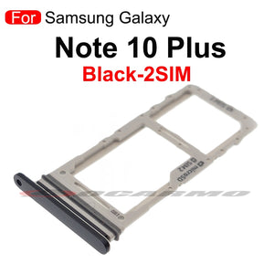 Sim Card Socket Slot Tray Reader Holder Micro SD Adapter For Samsung Galaxy Note 10 Plus 5G 10+ N970 N975 SIM Tray Replacement