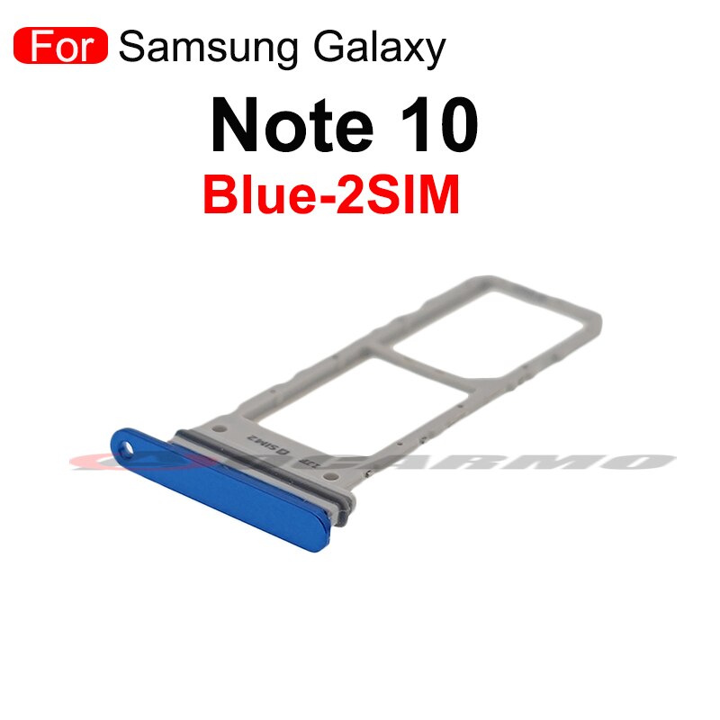 Sim Card Socket Slot Tray Reader Holder Micro SD Adapter For Samsung Galaxy Note 10 Plus 5G 10+ N970 N975 SIM Tray Replacement