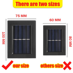 Smart Solar LED Outdoor Light Waterproof Garden Decor Lamps for Balcony Courtyard Street Wall Light Garden Outdoor Solar Lamp