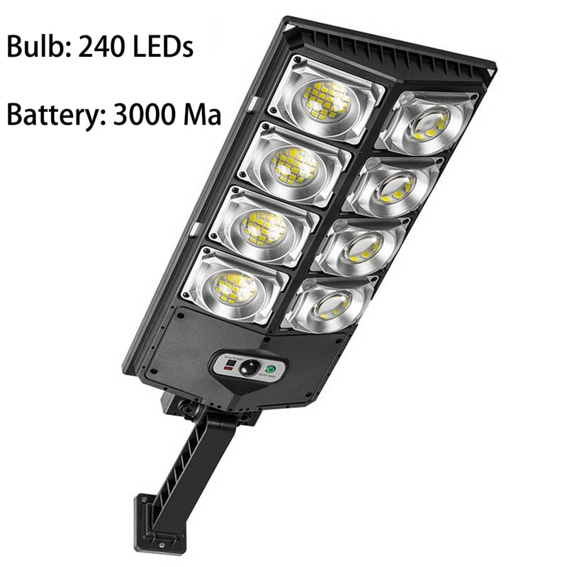 Outdoor Solar Lights Waterproof LED Lamp Lights Wall Street Lamp With Motion Sensor 10000 Lumens Sunlight for Garden Yard