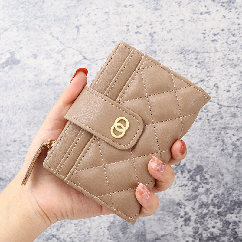 Women's Wallet Zipper&Hasp cute wallet Student Small PU Wallet Coin Purse Fashion Women Card Holder Lovely Money Bag