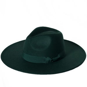 New color Fedora winter hat top concave-convex water drop 9.5cm brim male and female felt jazz watermelon red шляпа женская