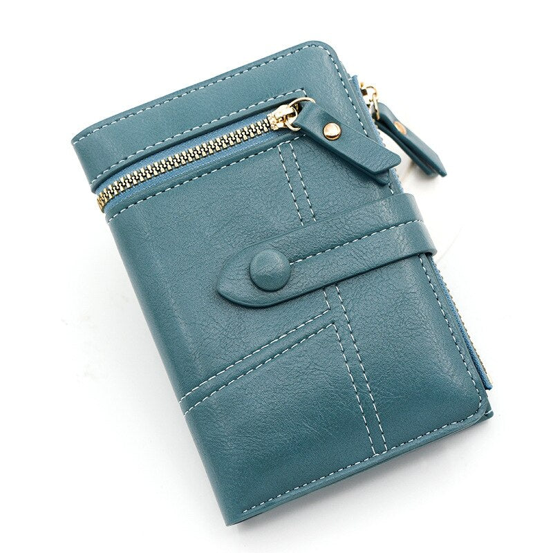 High Quality Women&#39;s Wallet Short Women Coin Purse Wallet Ladies Card Holder Small Hasp Money Bag Clutch Carteira кошелек