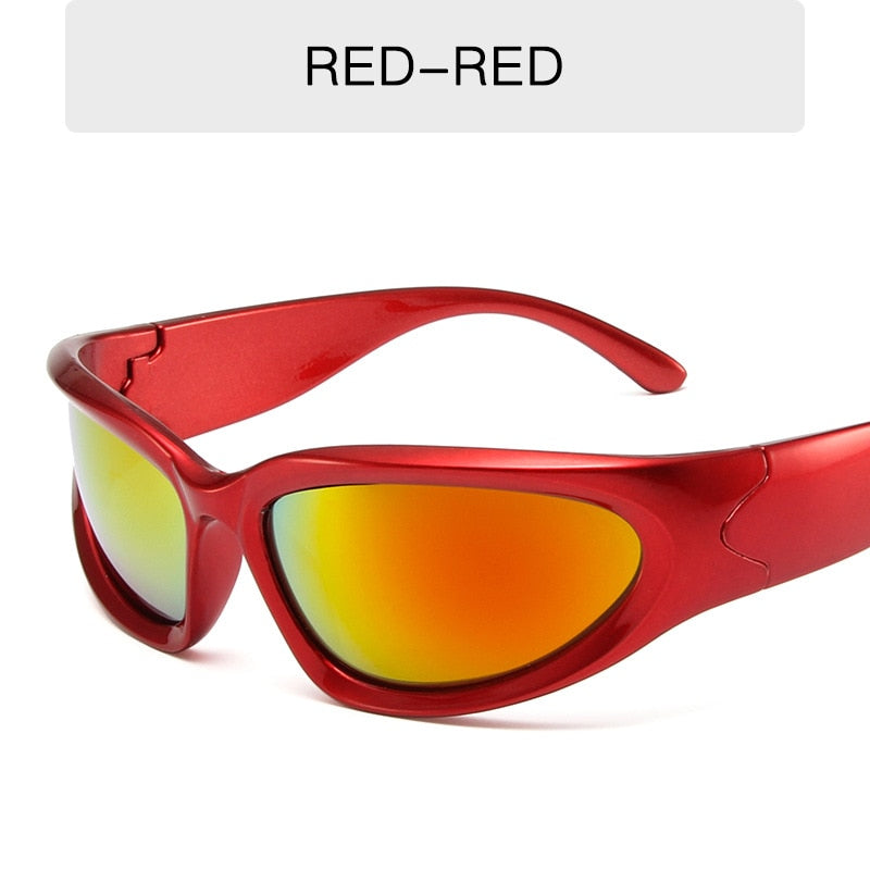 NEW Y2k Sunglasses Women Men Brand Design Mirror Sport Luxury Vintage Unisex Sun Glasses Men Driver Shades Oculos UV400