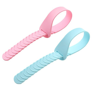 2pcs/vanzlife Household toilet cover silicone toilet cover cover adjustable squat toilet cover toilet handle