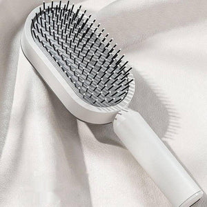 Self Cleaning Hair Brush 3D Air Cushion Massager Brushes Airbag Massage Comb Brush Detangling Anti Static Hairbrush Cleaner
