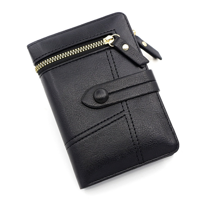 High Quality Women&#39;s Wallet Short Women Coin Purse Wallet Ladies Card Holder Small Hasp Money Bag Clutch Carteira кошелек