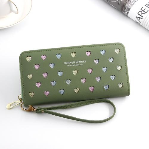 Women&#39;s Brand Clutch Purse Ladies Money Wallet for Women&#39;s Clutch Bag Slim FeMale Wallet Card Holder Uneven Wallets Made Leather