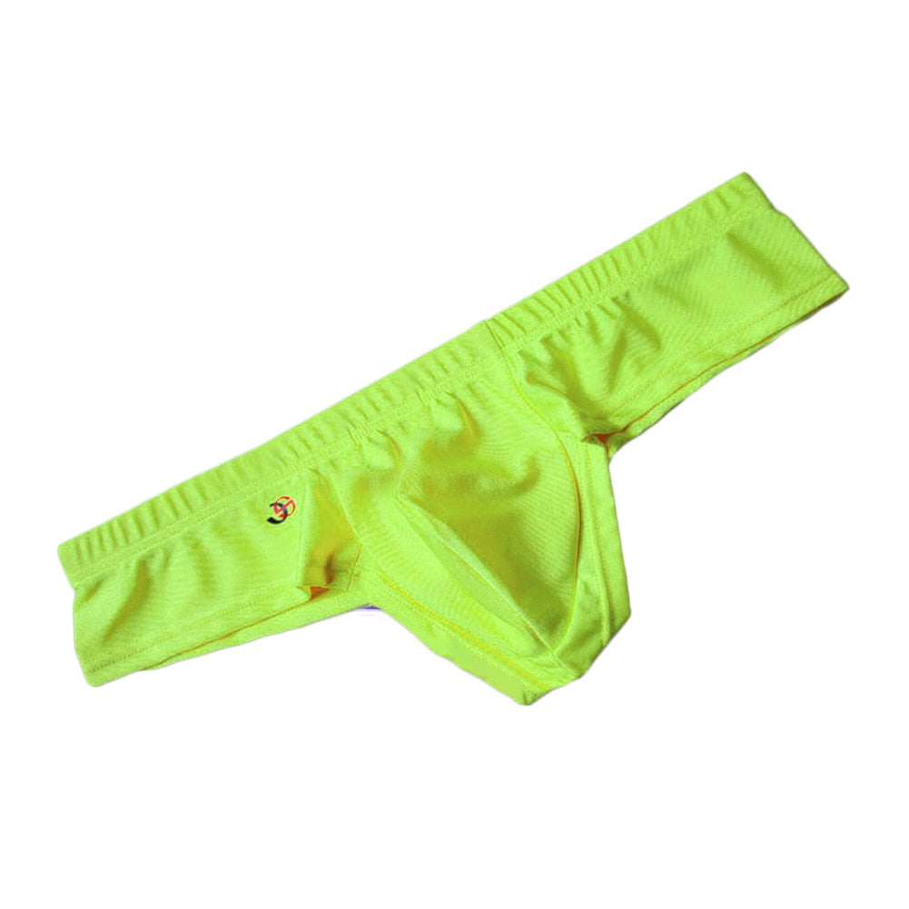 Sexy Underwear Thong G-Strings Men Low Waist Bulge Pouch T-back Underpants Male Jockstrap Breathable Black Blue