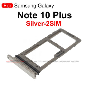 Sim Card Socket Slot Tray Reader Holder Micro SD Adapter For Samsung Galaxy Note 10 Plus 5G 10+ N970 N975 SIM Tray Replacement