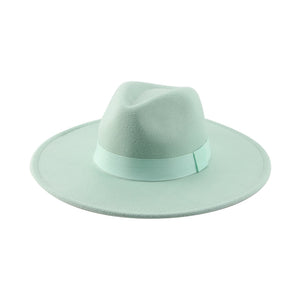 Fedora Hats for Women New 9.5cm Wide Brim Dress Men Caps Felted Hat Panama Church Wedding Ribbon Band Men Hat Sombreros De Mujer