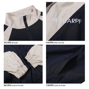 Hip Hop Varsity Jacket Men High Street Patchwork Color Block Windbreaker Coats Women Spring Autumn Thin Fashion College Jackets