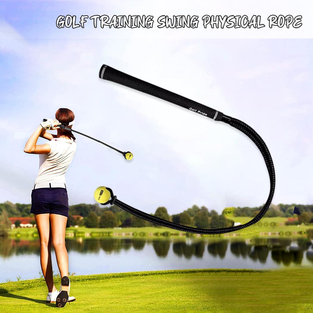 Golf Swing Exercise Rope Beginners Training Accessories Warm Up Exercise To Assist Golf Swing Trainers Golf Training