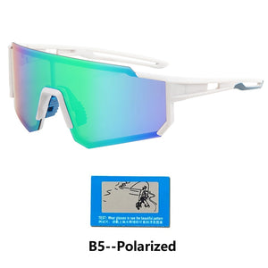 Photochromic Sports Glasses Men's and Women's Polarized Bike Eyewear Mountain MTB Cycling UV400 Sunglasses Bicycle Road Goggles