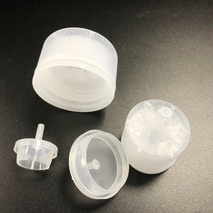 50PCS 30ml 60ml 100ml 120ml Empty Plastic PET Transparent Dropper Bottles E Liquid Vape Juice Bottle with Translucent White Caps