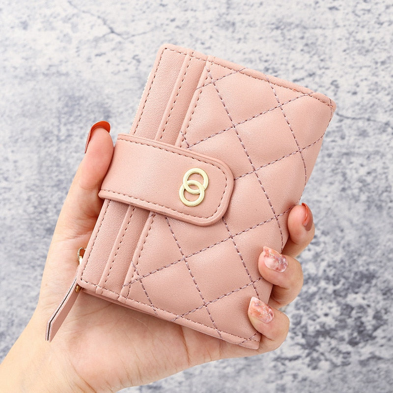 Women's Wallet Zipper&Hasp cute wallet Student Small PU Wallet Coin Purse Fashion Women Card Holder Lovely Money Bag
