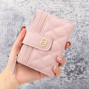 Women's Wallet Zipper&Hasp cute wallet Student Small PU Wallet Coin Purse Fashion Women Card Holder Lovely Money Bag