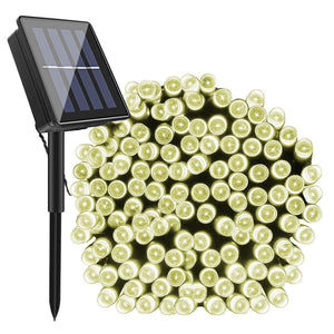 200 Led Solar Garland String Fairy Lights Outdoor 22M Solar Powered Lamp for Garden Decoration 3 Mode Holiday Xmas Wedding Party