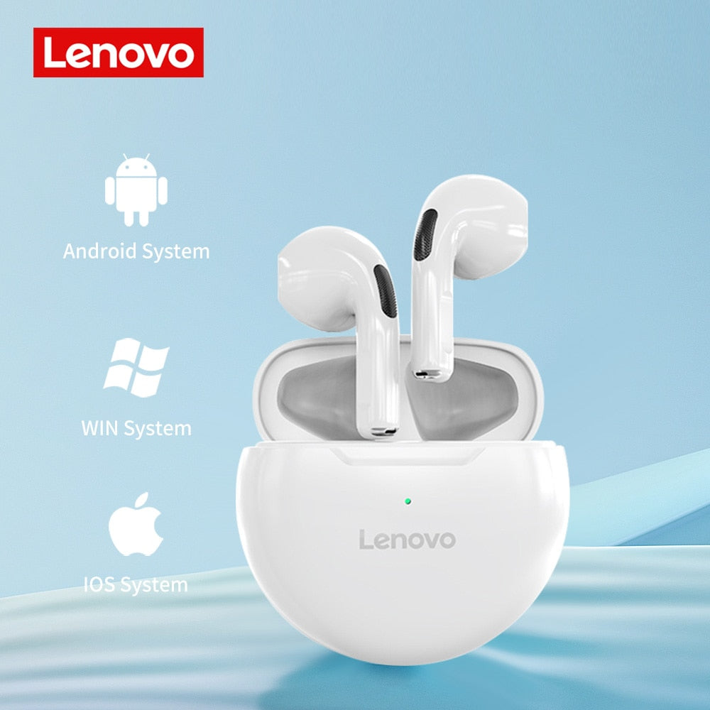 Lenovo Original HT38 Bluetooth 5.0 TWS Earphone Wireless Headphones Waterproof Sport Headsets Noise Reduction Earbuds with Mic