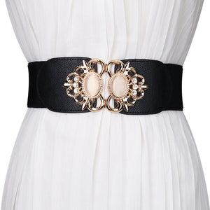 Triangle Belt Women&#39;s Decorative Elastic Dress Sweater Set Simple Black Brown Belt Multi functional Fashion Belt x254