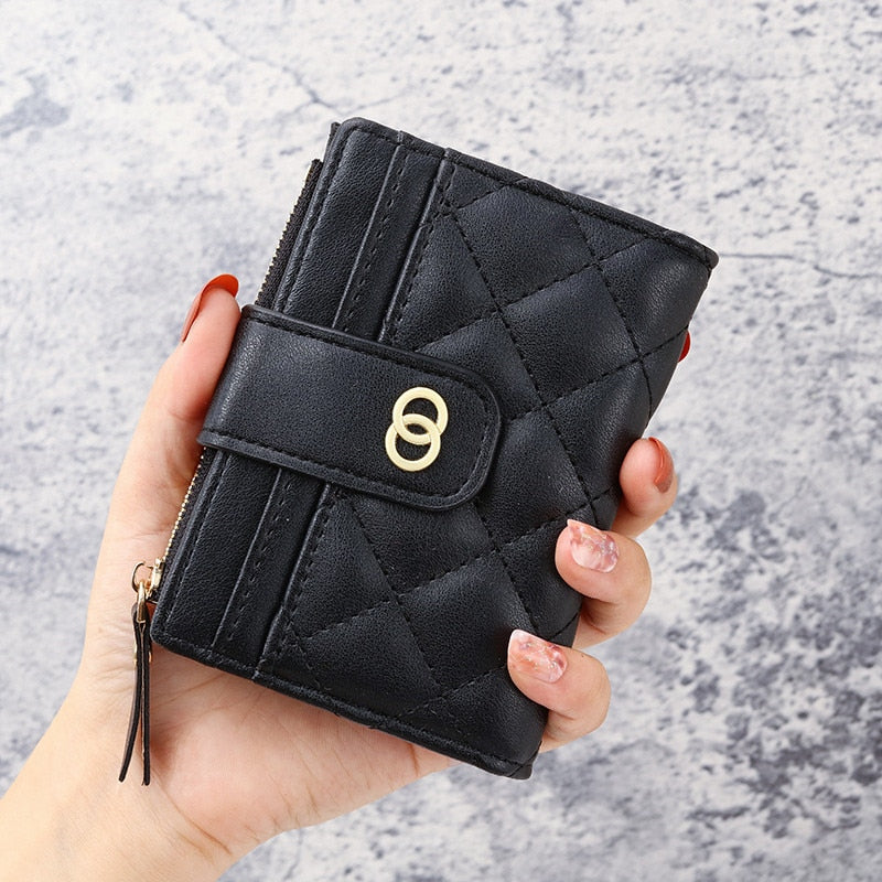 Women's Wallet Zipper&Hasp cute wallet Student Small PU Wallet Coin Purse Fashion Women Card Holder Lovely Money Bag