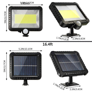 Outdoor Solar Light Motion Sensor Rechargeable Solar Wall COB Light Waterproof Emergency Street Garden Porch LED Light