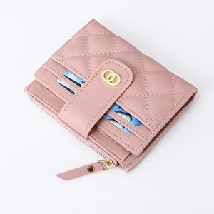Women's Wallet Zipper&Hasp cute wallet Student Small PU Wallet Coin Purse Fashion Women Card Holder Lovely Money Bag