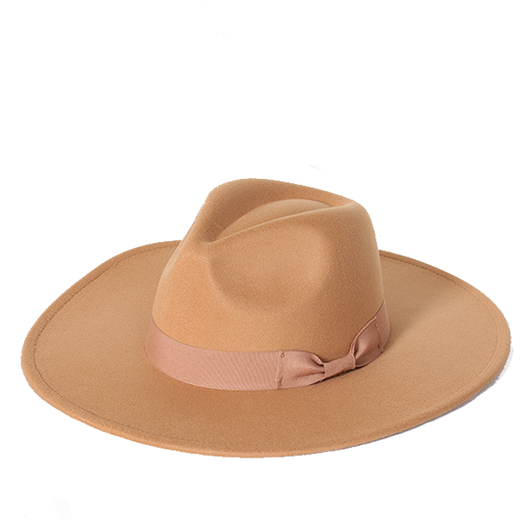 New color Fedora winter hat top concave-convex water drop 9.5cm brim male and female felt jazz watermelon red шляпа женская
