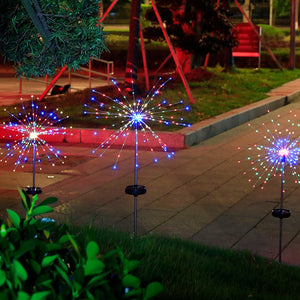 Solar Outdoor Lights Garland 90/120/150 LEDs Festoon Led Light Waterproof Solar Firework Garden Lawn Light New Year Christmas