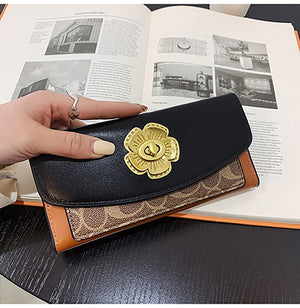 Fashion Women's Wallet Female Short Wallets for Women Coin PU Leather Purses Card Holder Luxury Wallets Famous Brands