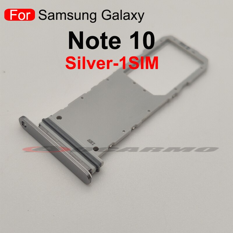 Sim Card Socket Slot Tray Reader Holder Micro SD Adapter For Samsung Galaxy Note 10 Plus 5G 10+ N970 N975 SIM Tray Replacement