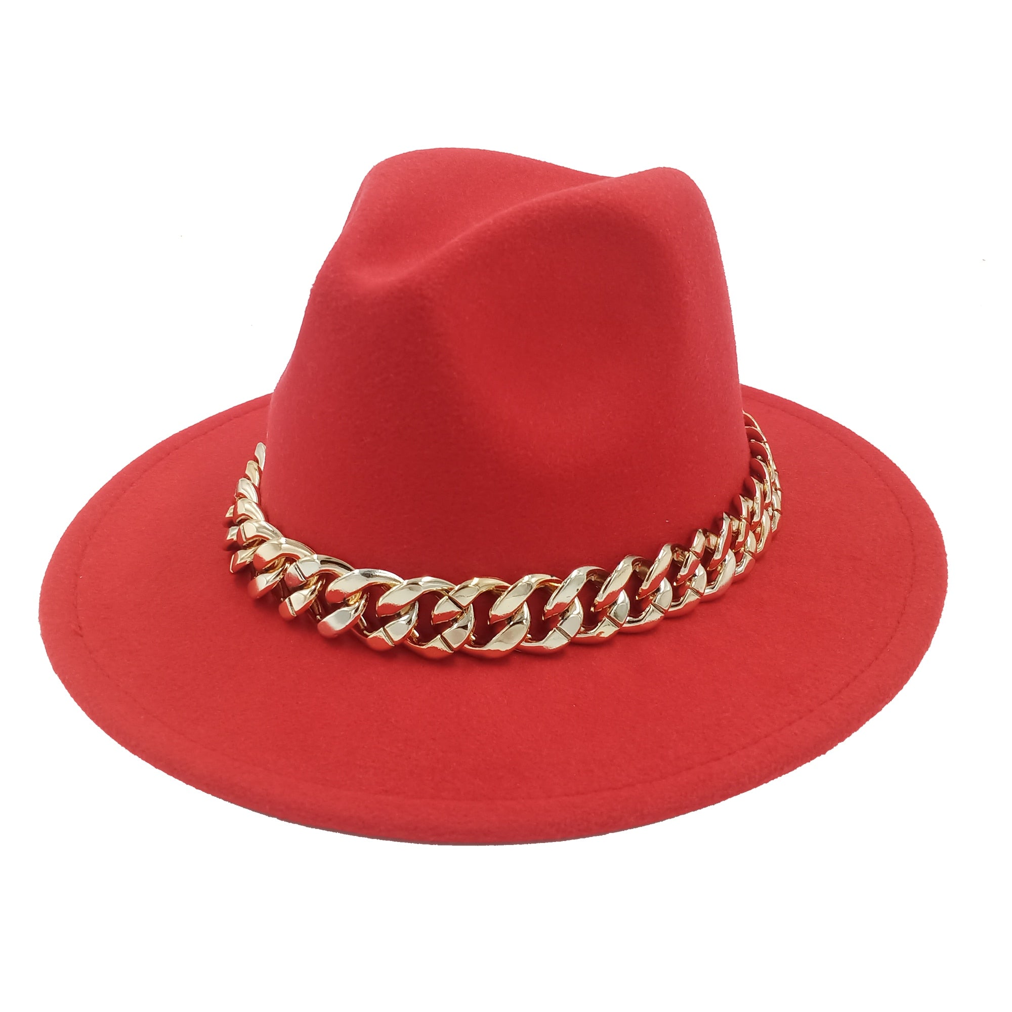 men fedora unisex solid color fedora hat women&#39;s 21-color wide brim jazz top hat autumn winter British retro Panama hat