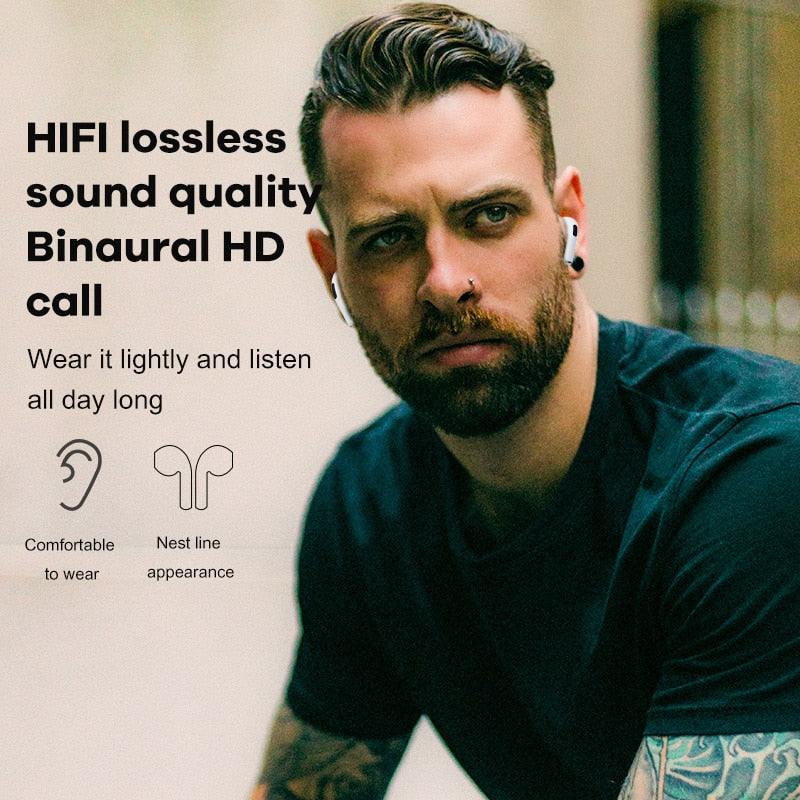 Pro 6 TWS Wireless Headphones with Mic Fone Bluetooth Earphones Sport Earbuds Pro6 J6 Headset for Apple iPhone Xiaomi Huawei LG