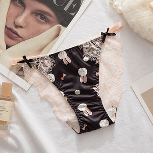 New Arrival Couple Underwear Cute Low Waist Thong Sexy Underwear Breathable Comfortable Men Boxer G String Boyfriend Girlfriend