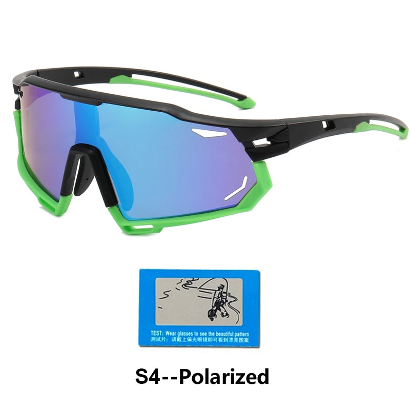 Photochromic Sports Glasses Men's and Women's Polarized Bike Eyewear Mountain MTB Cycling UV400 Sunglasses Bicycle Road Goggles