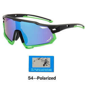 Photochromic Sports Glasses Men's and Women's Polarized Bike Eyewear Mountain MTB Cycling UV400 Sunglasses Bicycle Road Goggles