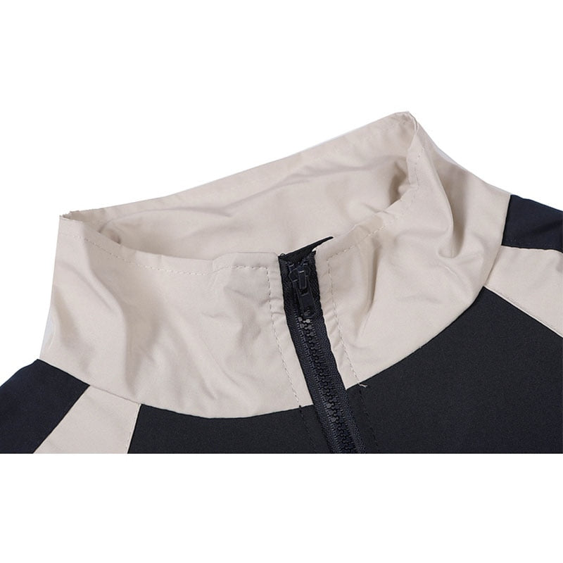 Hip Hop Varsity Jacket Men High Street Patchwork Color Block Windbreaker Coats Women Spring Autumn Thin Fashion College Jackets
