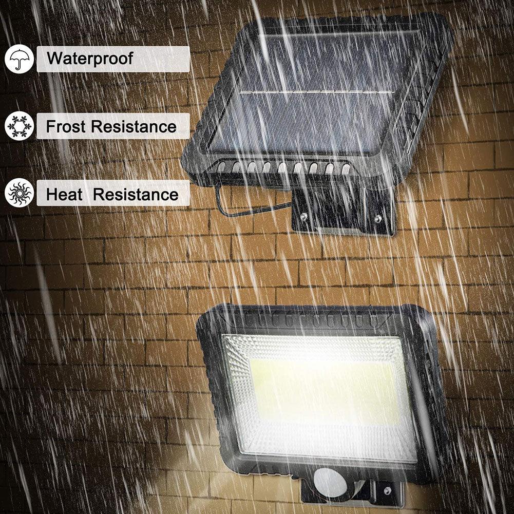 Outdoor Solar Light Motion Sensor Rechargeable Solar Wall COB Light Waterproof Emergency Street Garden Porch LED Light