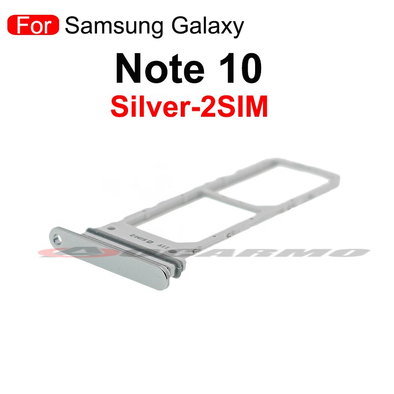 Sim Card Socket Slot Tray Reader Holder Micro SD Adapter For Samsung Galaxy Note 10 Plus 5G 10+ N970 N975 SIM Tray Replacement