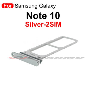 Sim Card Socket Slot Tray Reader Holder Micro SD Adapter For Samsung Galaxy Note 10 Plus 5G 10+ N970 N975 SIM Tray Replacement