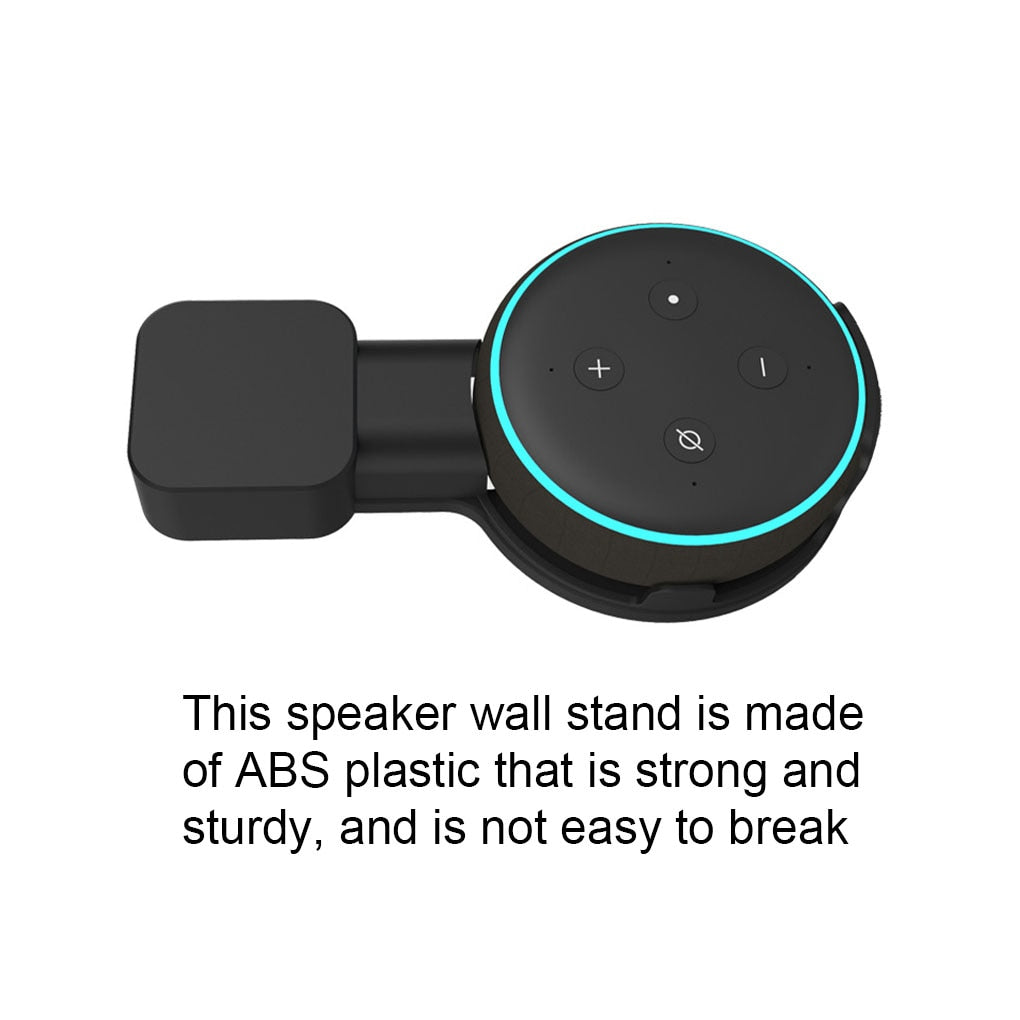 1/2PCS Outlet Wall Mount Stand Hanger for Amazon Alexa Echo Dot 3rd Gen Work For Amazon Echo Dot 3 Holder Case Plug In Bedroom