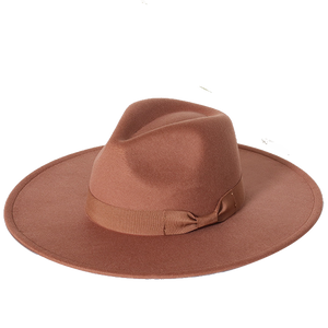 New color Fedora winter hat top concave-convex water drop 9.5cm brim male and female felt jazz watermelon red шляпа женская