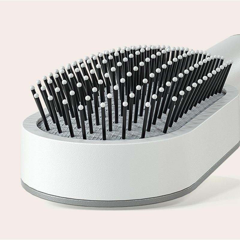 Self Cleaning Hair Brush 3D Air Cushion Massager Brushes Airbag Massage Comb Brush Detangling Anti Static Hairbrush Cleaner