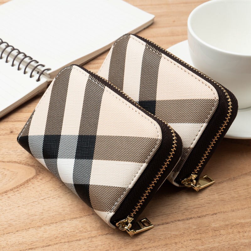 Women Card Holder Short Wallet Mini Women's PU Wallet Multi-Card Card Holder Small Multi-functional Clutch Bag Money Bag