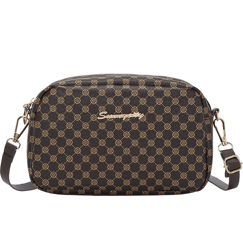 DOLOVE Manufacturer&#39;s Foreign Trade 2023 Classic Printed Short Women&#39;s Wallet Multi Card Pocket Portable Card Bag Ladies Purse