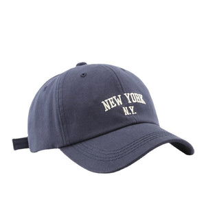 Men and Woman&#39;s Baseball Caps Adjustable Casual Embroidered 1989 New York American Cotton Sun Hats Unisex Solid Color Visor Hats