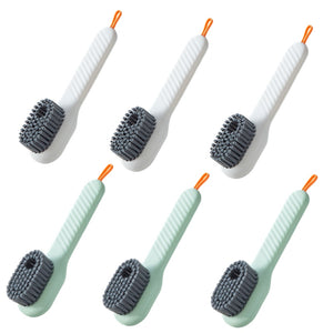 Cleaning Brush Soft Bristled Liquid Shoe Brush Long Handle Brush Clothes Brush Shoe Clothing Board Brush Household Cleaning Tool