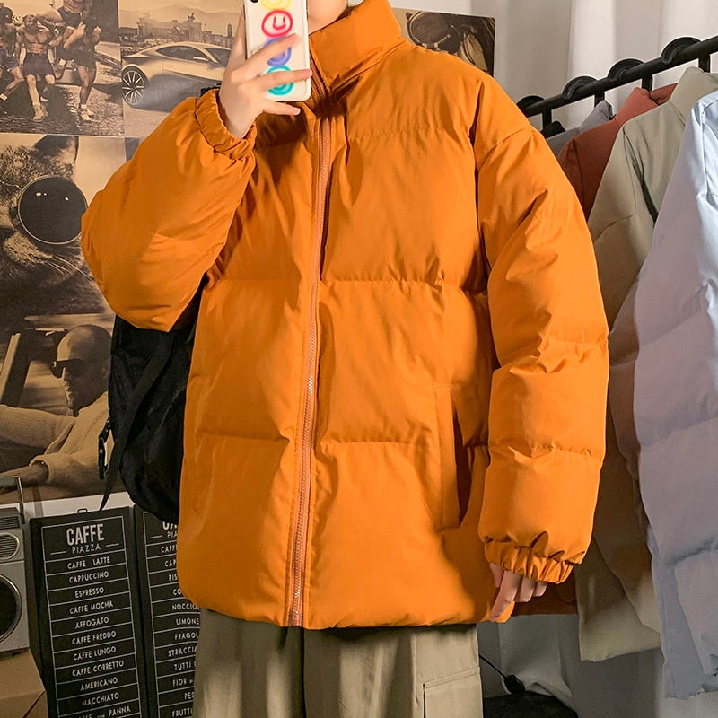 2022 Harajuku Men&#39;s Parkas Warm Thicken Fashion Coat Oversize Winter Casual Jacket Male Streetwear Hip Hop Coat Woman Parkas 5XL