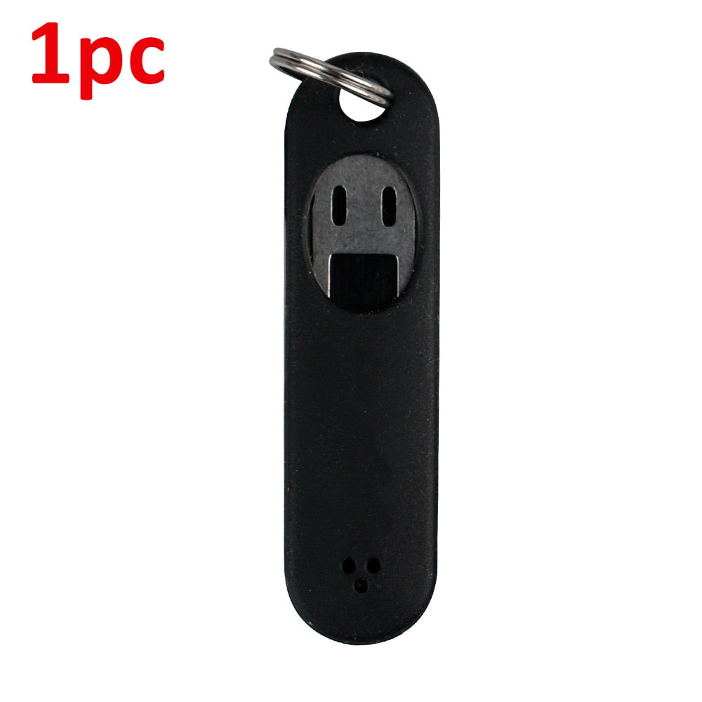5pcs SIM Card Removal Needle Pin & Anti-lost Tray Charm Keychain Split Rings Phone SIM Card Storage Case Ejecter Tool Needles