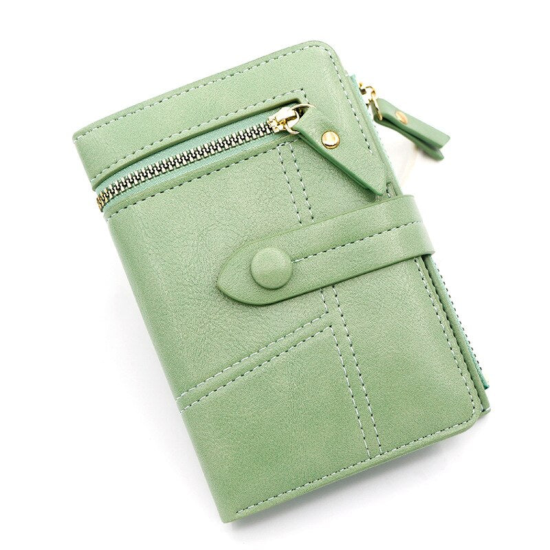 High Quality Women&#39;s Wallet Short Women Coin Purse Wallet Ladies Card Holder Small Hasp Money Bag Clutch Carteira кошелек